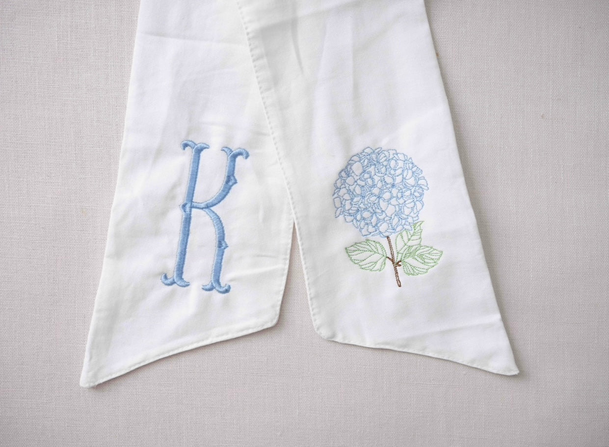 Hydrangea Wreath Sash