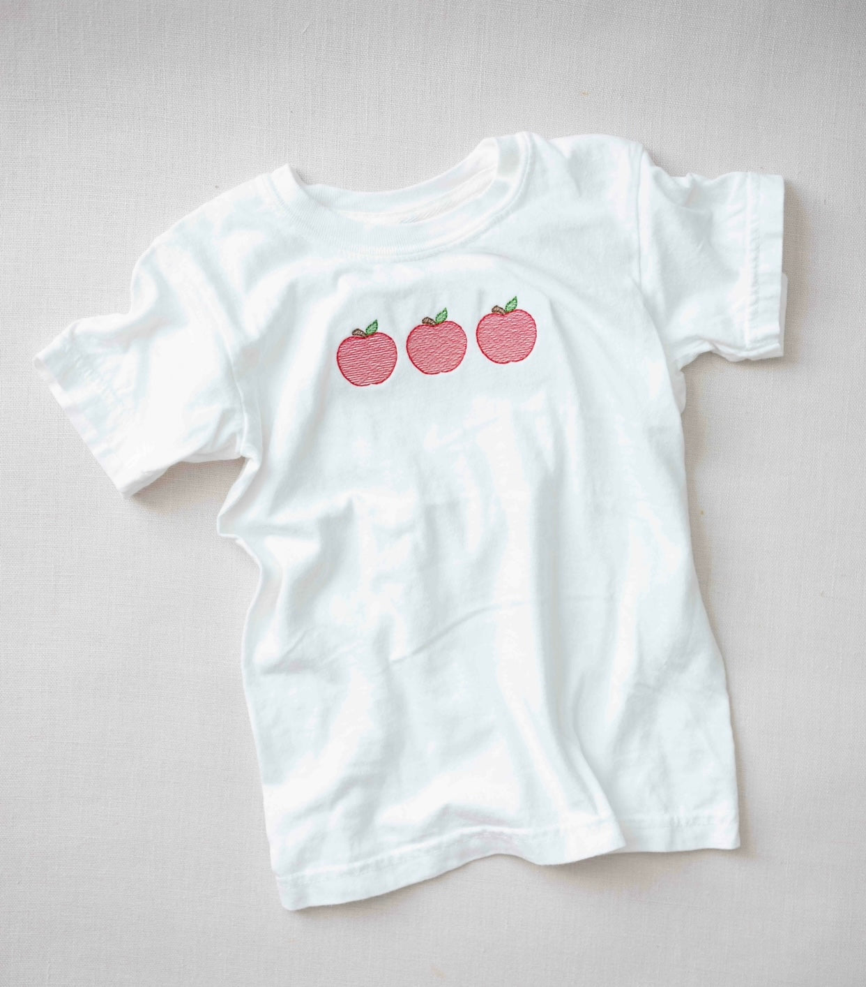 Back to School Apple Tee