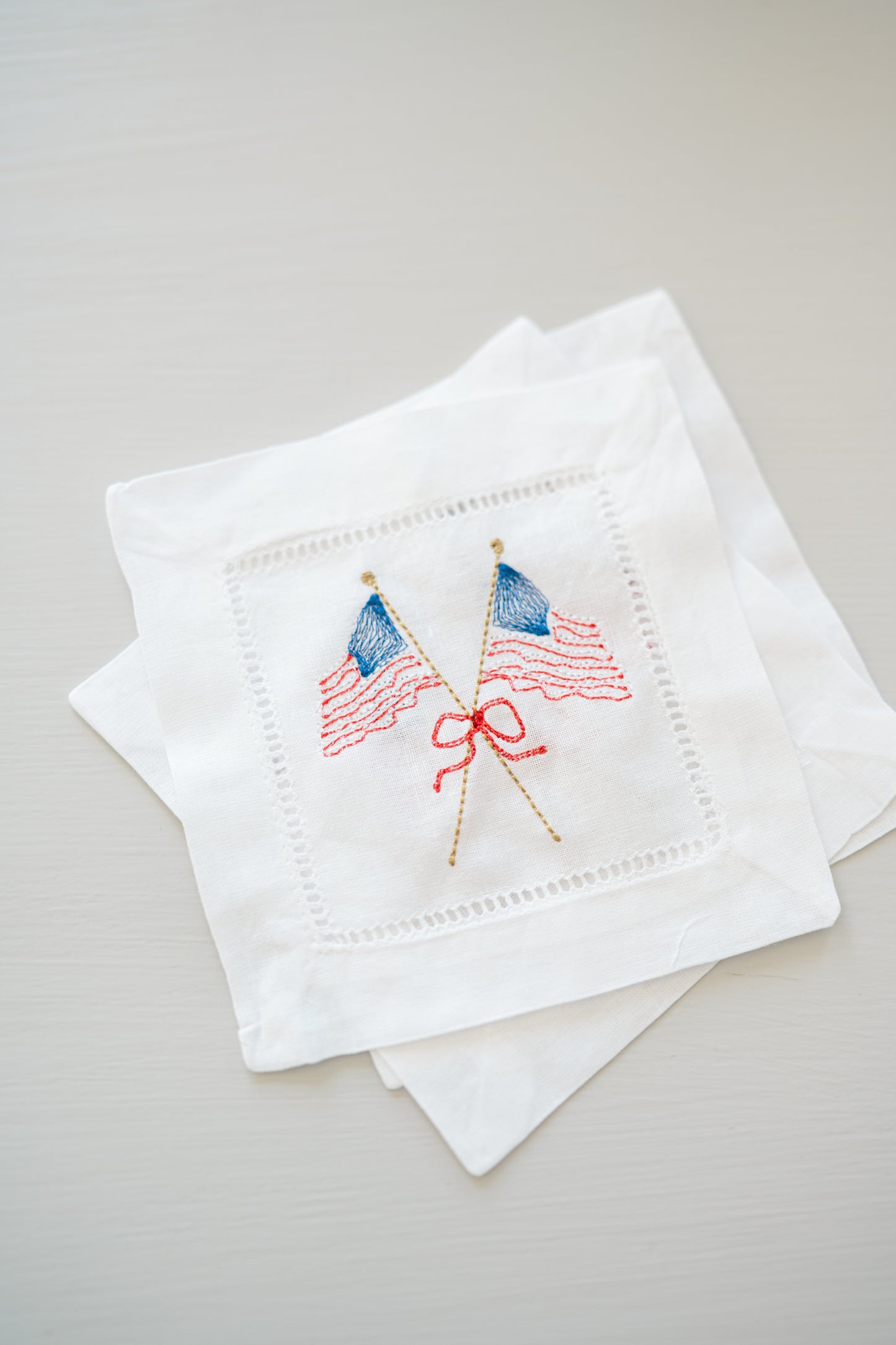Patriotic Cocktail Napkin